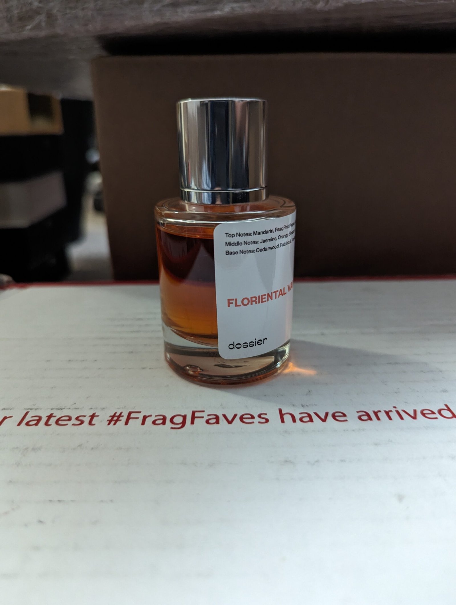 Dossier Floriental Vanilla (YSL Black Opium Clone)
